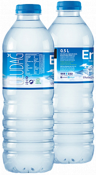 Упаковка минеральной воды Erikli 0.5 л x 12 шт, в пластиковой бутылке по максимально выгодной цене!
