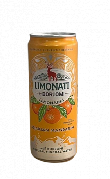 Borjomi CAN “Acar mandarini” qazlı 330ml 