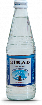 Sirab qazsız 330ml şüşə