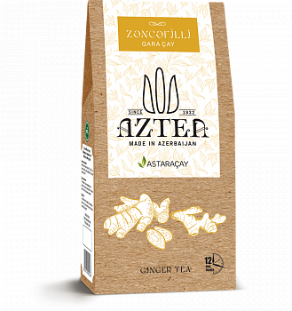 Астара чай "Zəncəfilli qara çay" AzTea 100гр