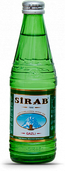 Sirab qazlı 330ml şüşə