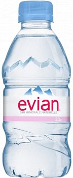 Evian still 330ml