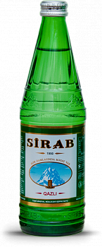 Sirab qazlı 500ml şüşə