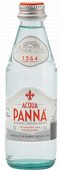 Acqua Panna still 250ml glass